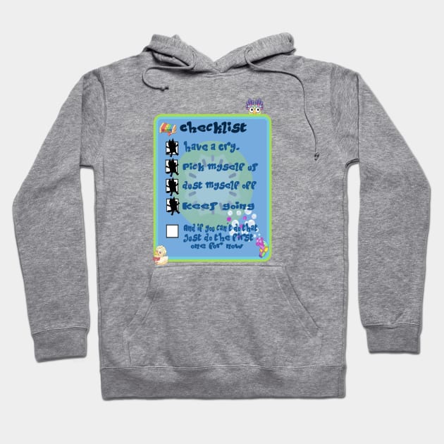 Bluey Checklist Hoodie by magicmirror